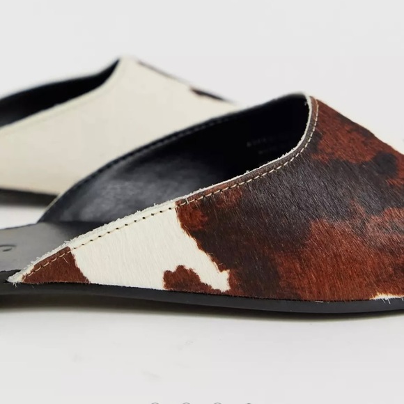 Mango slides real leather size 5 - Picture 3 of 5